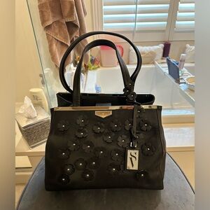 Brand New Vera Wang Flower Tote Purse